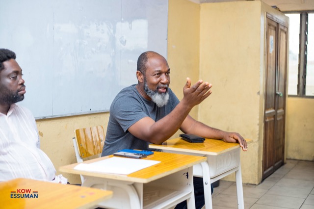 Licence to Earn training session in Ablekuma West