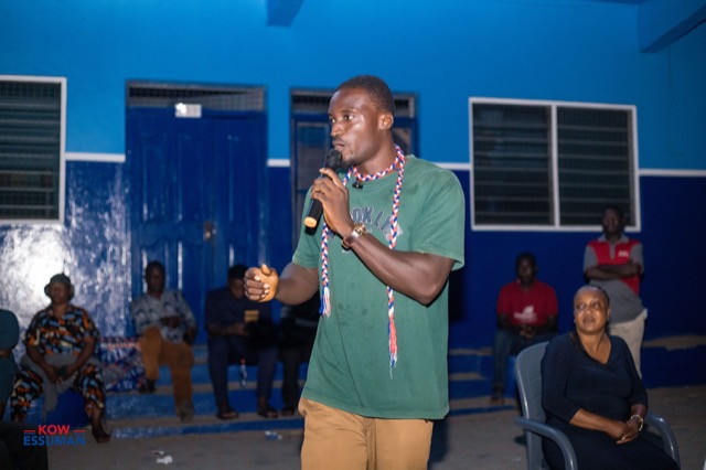 Evening meeting in Mpoase
