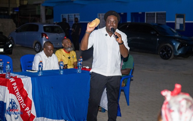 Evening meeting in Mpoase