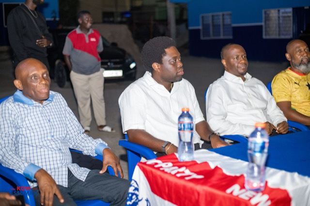 Evening meeting in Mpoase