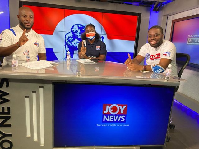 Representing NPP on Joy News TV