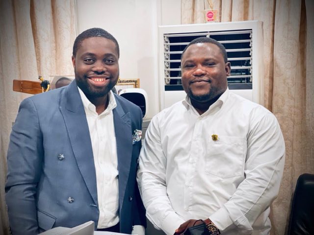 With Bohyeba at Jubilee House